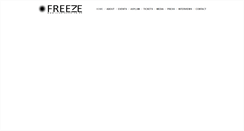 Desktop Screenshot of clubfreeze.co.uk